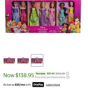 Disney Princess Doll Collection
